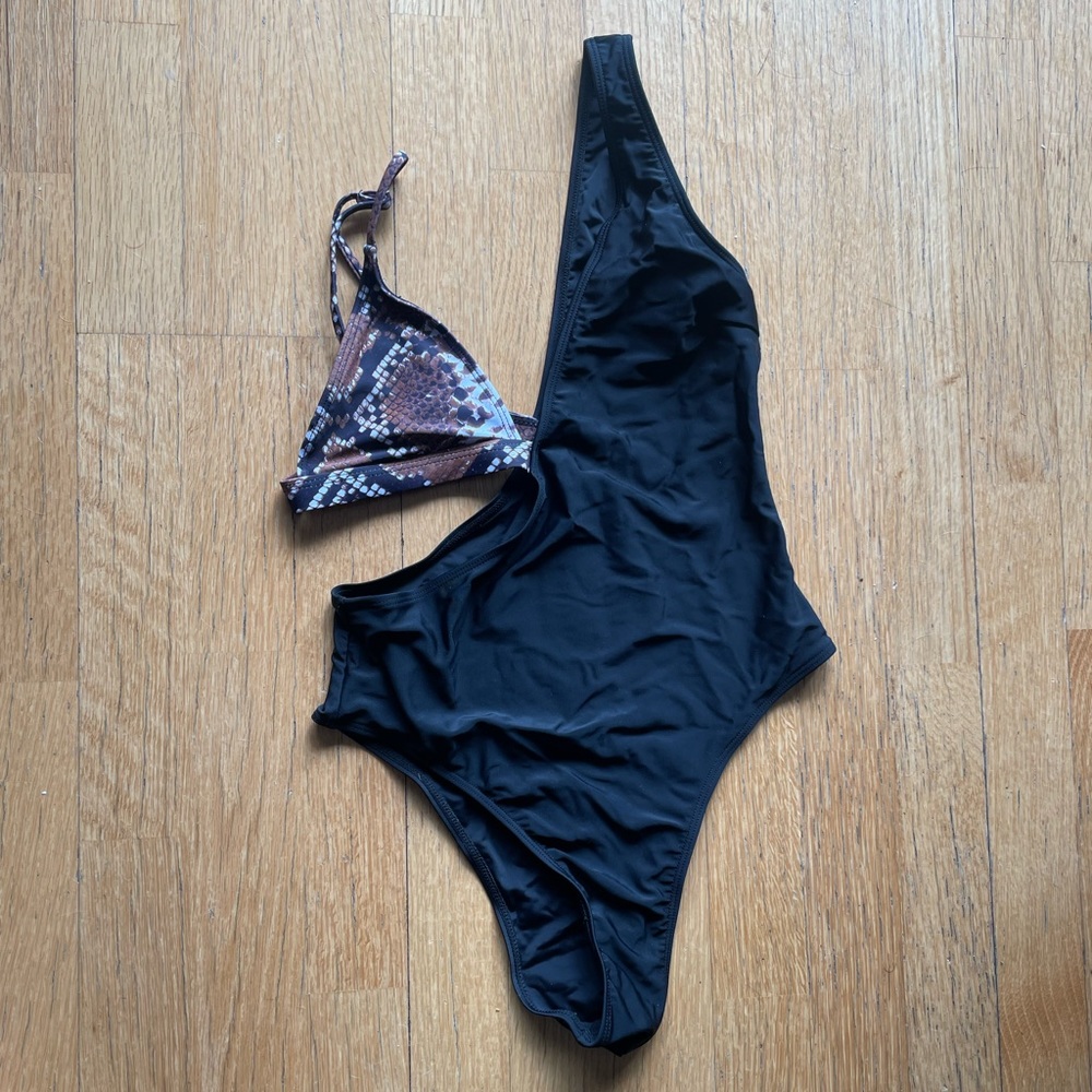 Triangle Top One Piece